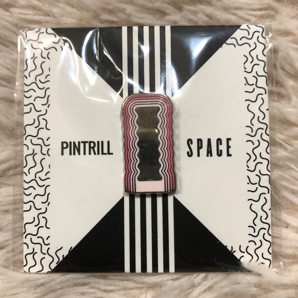 Pintrill Space Mirror Pin ~ Brand New!